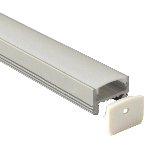 BAPL025 Aluminum Profile - Inner Width 20mm(0.78inch) - LED Strip Anodizing Extrusion Channel